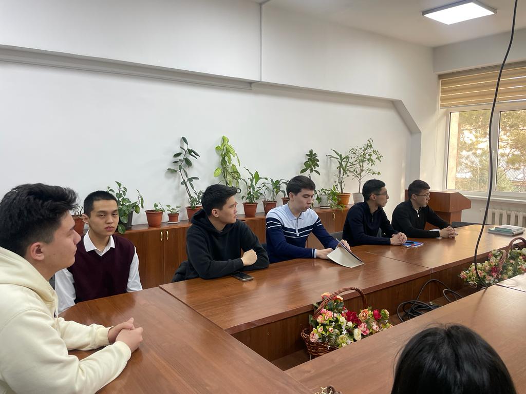 On March 7, 2024, a meeting within the framework of the UN SDGs (Goal 5: Gender policy) was held at the Department of Civil Law, Civil Procedure and Labor Law.  Moderators: PhD Doctor of the Department of Civil Law, Civil Procedure Law and Labor Law Myrzataev N.D.
